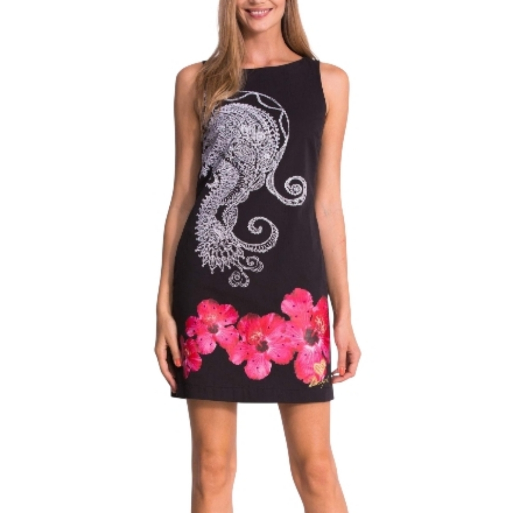 Desigual Women's Luna Woman Sleeveless Shift‎ Dress